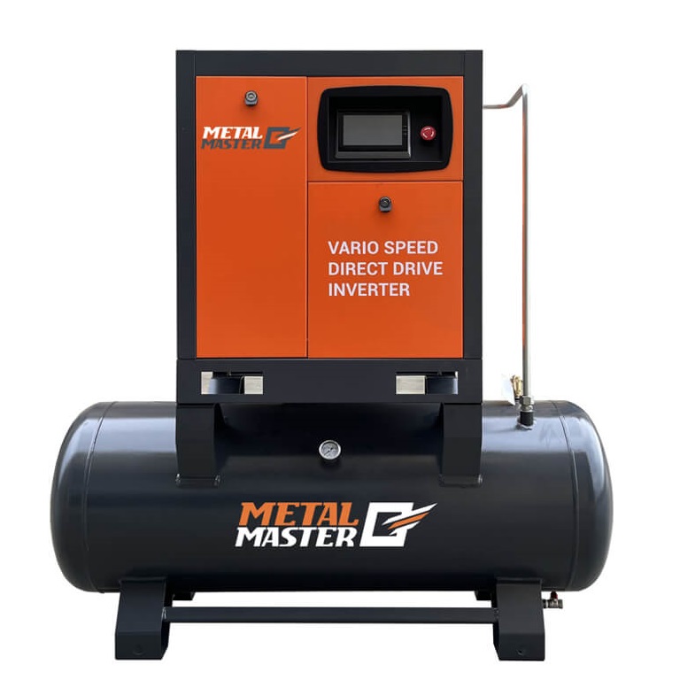 Компрессорная станция 2 в 1 с прямым приводом Metal Master MCR 11-10-500 INVERTER