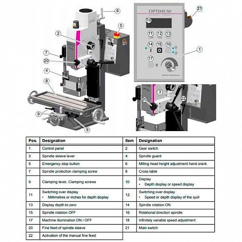 Сверлильно-фрезерный станок OPTImill MH 20VLDФото 1382-05.jpg