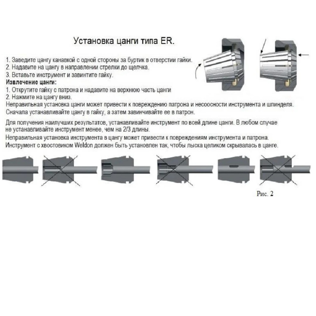 Патрон цанговый КМ2 с набором цанг ЕR 32 из 18 шт. (3-20 мм) TORNERI 045726Фото 5936-04.jpg